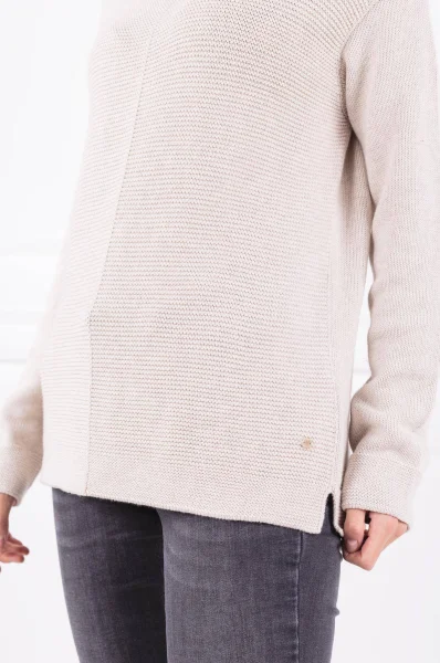 Sweater | Relaxed fit Marc O' Polo cream