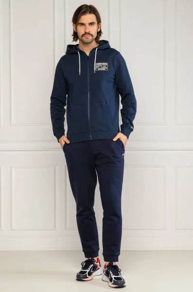Sweatshirt TJM LOGO ZIP THRU | Regular Fit Tommy Jeans navy blue