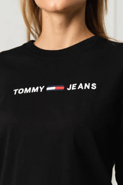 Bluzka | Regular Fit Tommy Jeans czarny