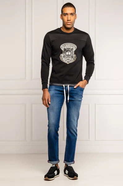 Sweatshirt | Regular Fit La Martina black