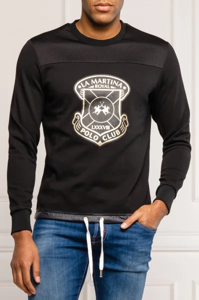 Sweatshirt | Regular Fit La Martina black