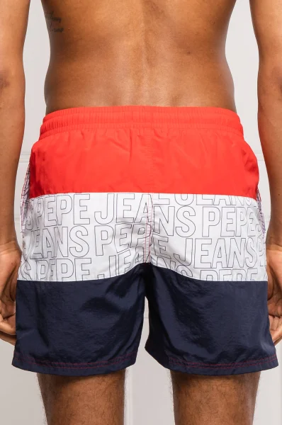Swimming shorts ERIK | Regular Fit Pepe Jeans London red