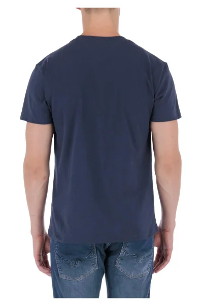 T-shirt TJM OUTLINE LOGO TEE | Regular Fit Tommy Jeans navy blue