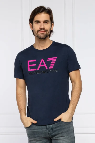 T-shirt | Regular Fit EA7 navy blue