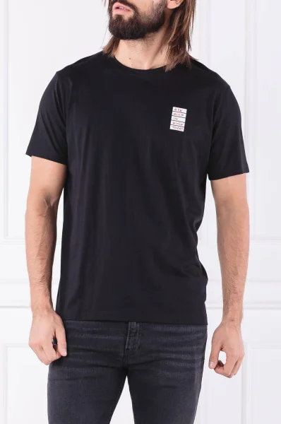 T-shirt Dakarow | Regular Fit HUGO czarny