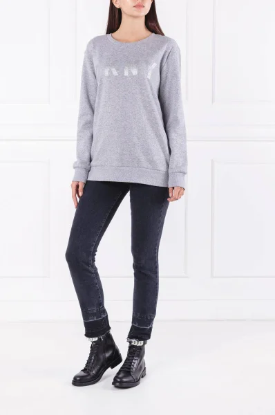 Sweatshirt CREW NECK SWEATS | Regular Fit DKNY ash gray