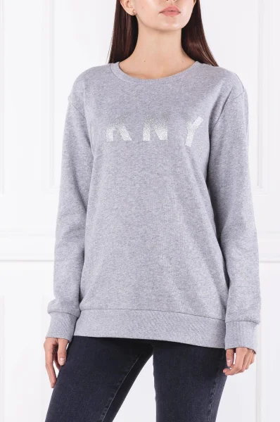 Sweatshirt CREW NECK SWEATS | Regular Fit DKNY ash gray