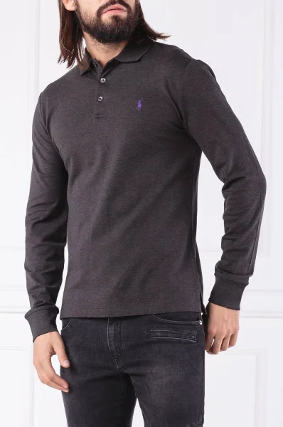 Polo | Slim Fit | stretch mesh POLO RALPH LAUREN charcoal