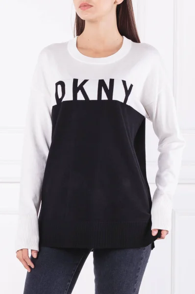 Sweter DKNY czarny