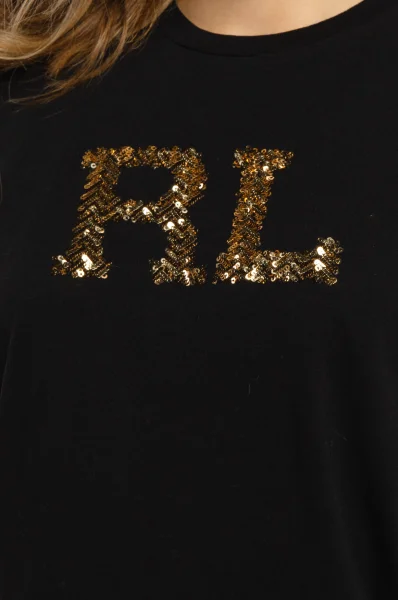 футболка | regular fit POLO RALPH LAUREN чорний