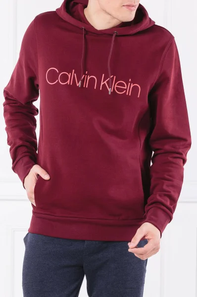 Bluza | Regular Fit Calvin Klein bordowy
