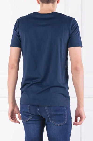 T-shirt Tessler | Regular Fit | pima BOSS BLACK niebieski