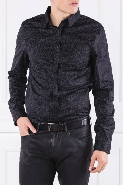 Shirt | Slim Fit Armani Exchange black