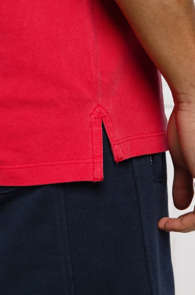 Polo VINCENT | Slim Fit Pepe Jeans London czerwony