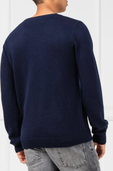 Wool sweater | Regular Fit N21 navy blue