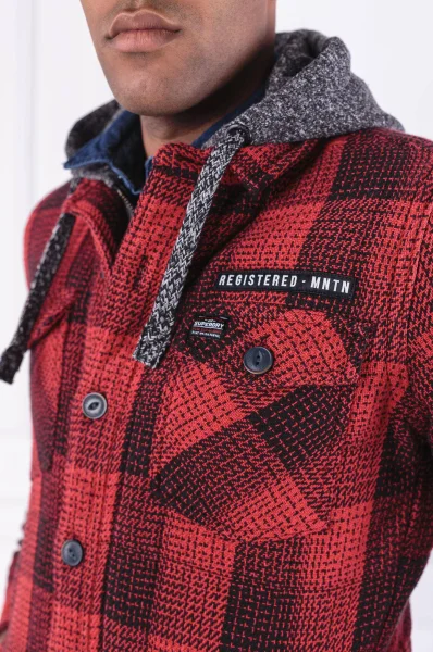 Jacket Everest | Regular Fit Superdry red