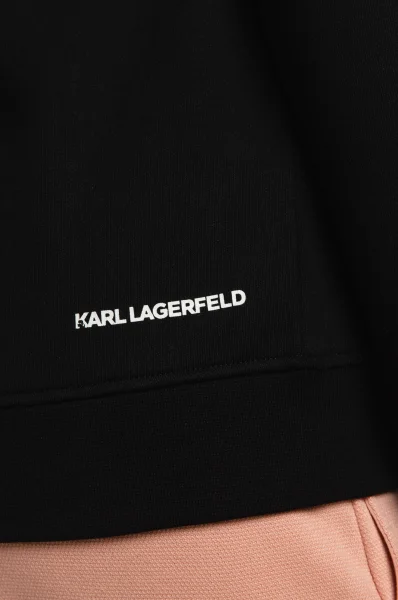 худі karl ikonik | regular fit Karl Lagerfeld чорний