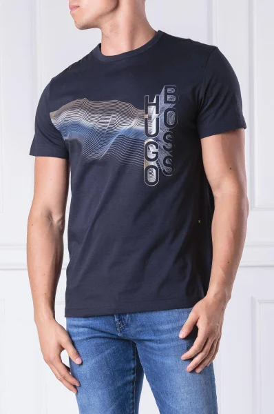 T-shirt Tee 3 | Regular Fit BOSS GREEN navy blue