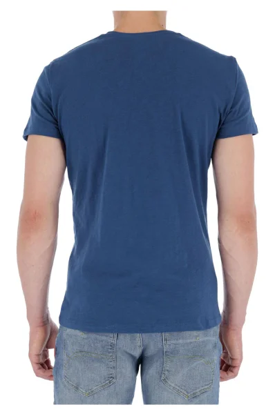 T-shirt PARTON | Slim Fit Pepe Jeans London niebieski