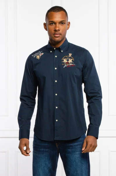 Shirt | Regular Fit La Martina navy blue