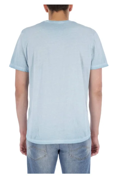 T-shirt West Sir | Regular Fit Pepe Jeans London błękitny