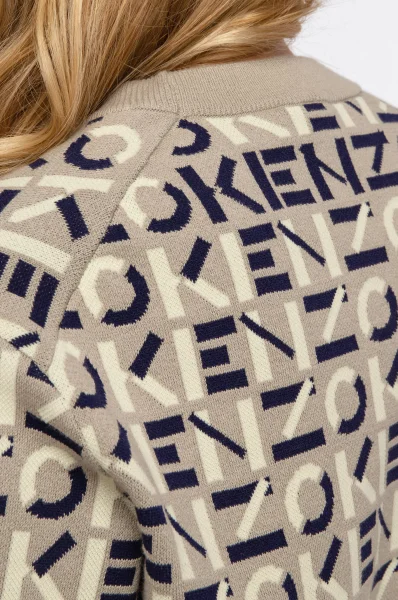 светр | classic fit Kenzo сірий