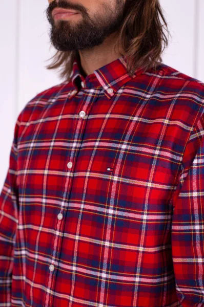 Koszula URBAN HIKER CHECK SH | Regular Fit Tommy Hilfiger czerwony