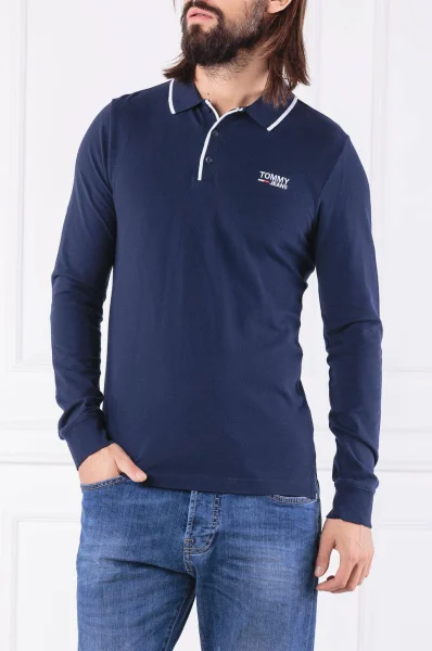 Polo | Slim Fit Tommy Jeans navy blue