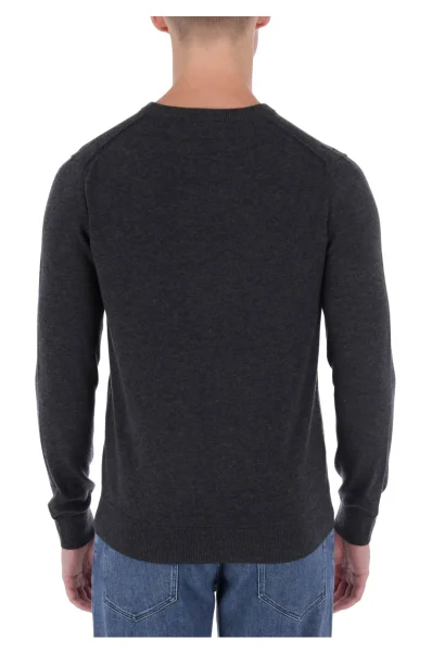 Sweter Albonop | Regular Fit | z dodatkiem wełny BOSS ORANGE grafitowy