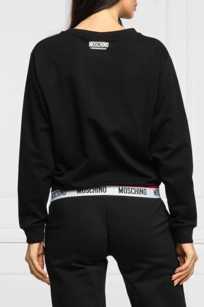 Bluza | Regular Fit Moschino Underwear czarny