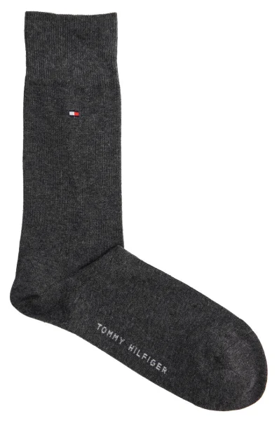 Socks 2-pack Tommy Hilfiger charcoal