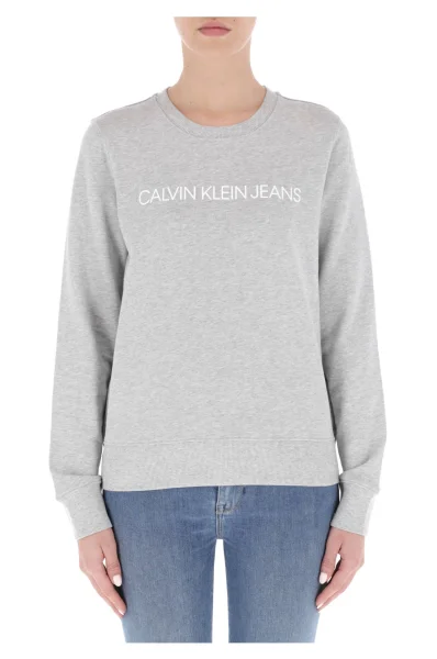 Sweatshirt | Regular Fit CALVIN KLEIN JEANS ash gray