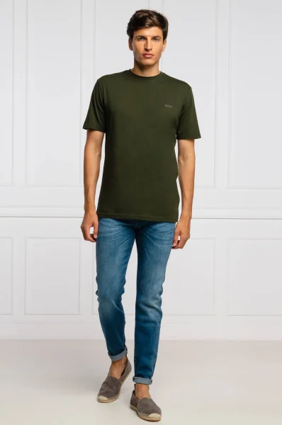 T-shirt Trust | Regular Fit BOSS ORANGE zielony