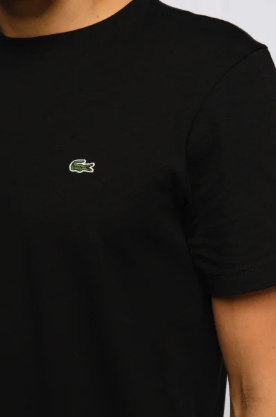 футболка | regular fit Lacoste чорний