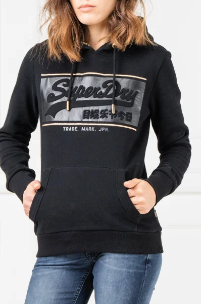 Sweatshirt EMBOSS ENTRY | Regular Fit Superdry black