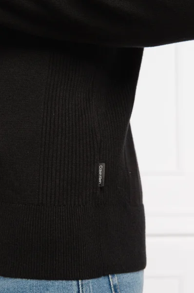 светр | regular fit Calvin Klein чорний