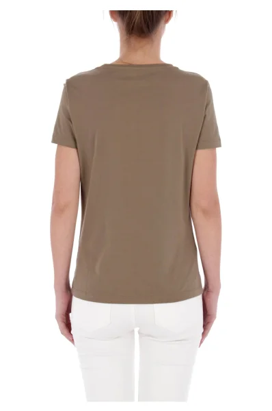 T-shirt | Regular Fit EA7 oliwkowy