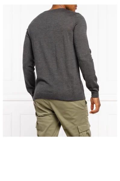 Wełniany sweter Denny | Regular Fit Joop! grafitowy