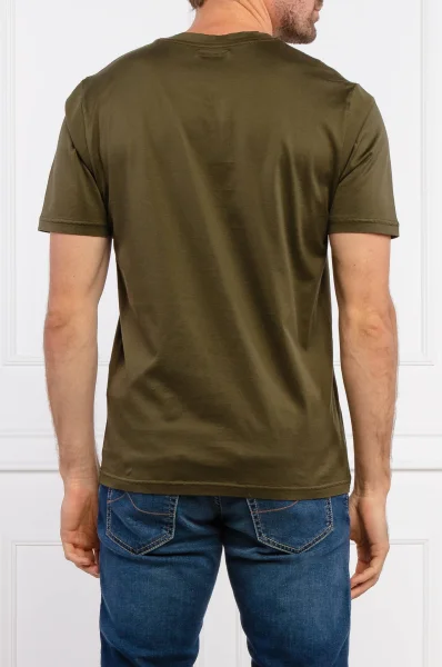 футболка | regular fit Jacob Cohen зелений