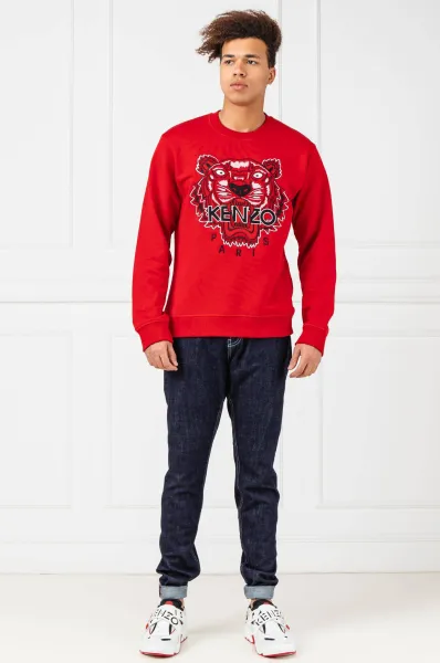 Sweatshirt CLASSIC TIGER Regular Fit Kenzo Red Gomez.pl en