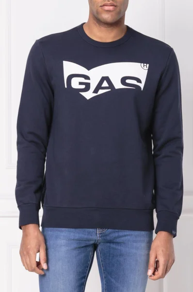 Sweatshirt Takao | Regular Fit Gas navy blue
