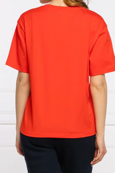 футболка | classic fit Lacoste червоний