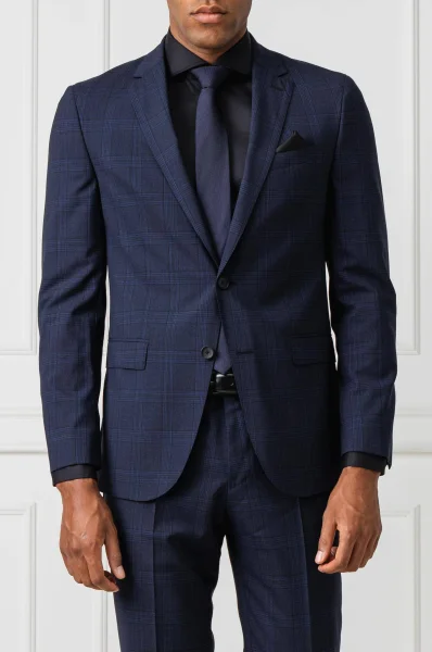 Wool suit Novan6/Ben2 | Slim Fit BOSS BLACK navy blue
