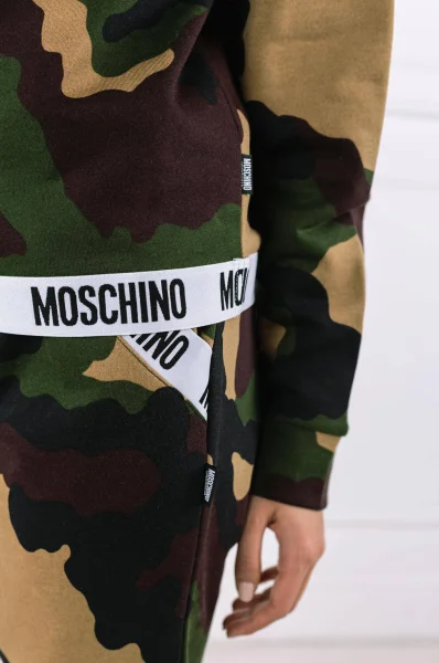 Sweatshirt | Relaxed fit Moschino Underwear khaki