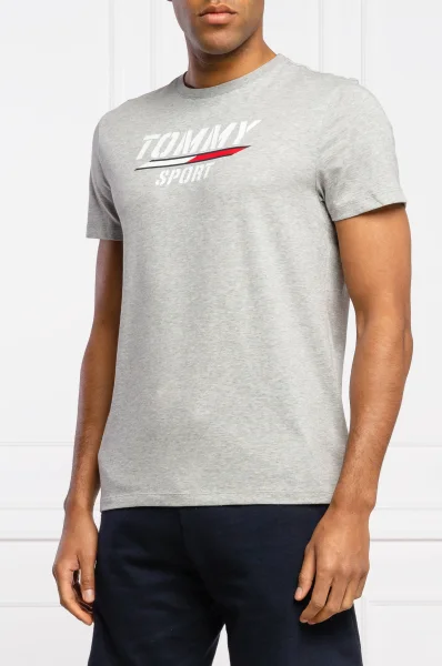 T-shirt | Regular Fit Tommy Sport popielaty