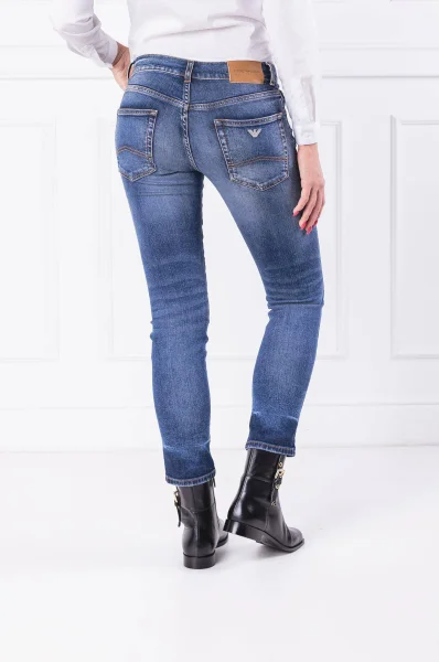 джинси j36 | straight fit | | denim Emporio Armani голубий