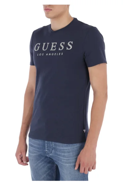 T-shirt | Extra slim fit GUESS navy blue