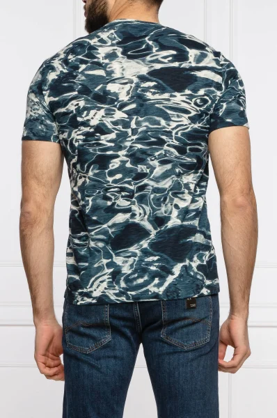 T-shirt | Regular Fit Armani Exchange navy blue