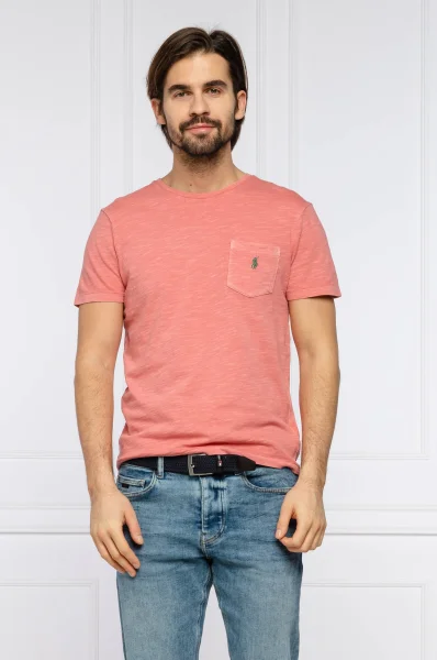 футболка | custom slim fit POLO RALPH LAUREN персиковий