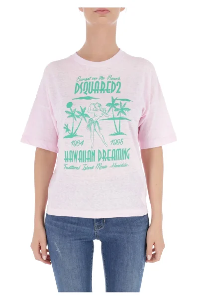 Blouse | Loose fit Dsquared2 pink